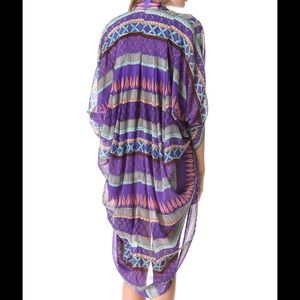Mara Hoffman Frida chiffon cocoon kaftan